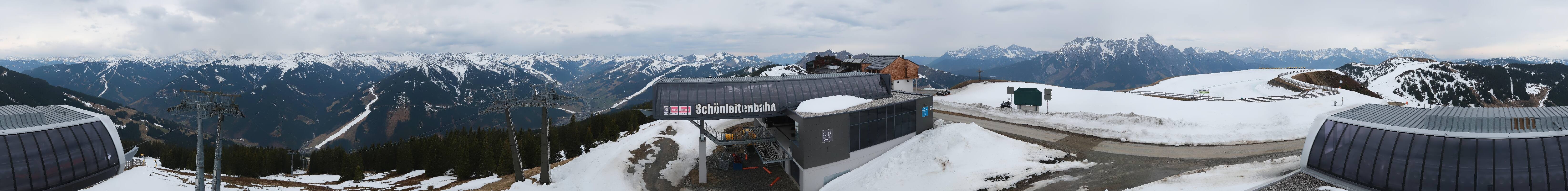 Archiv Foto Webcam Wildenkarkogel bei Saalbach