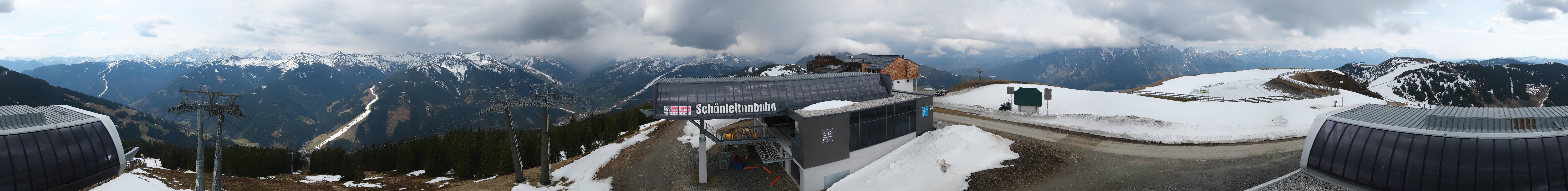 Archiv Foto Webcam Wildenkarkogel bei Saalbach