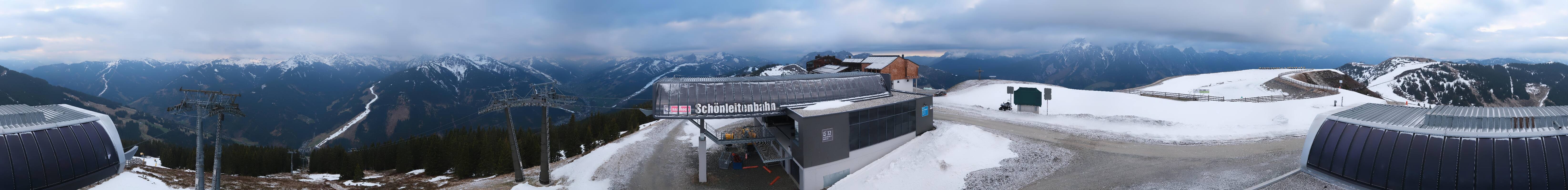 Archiv Foto Webcam Wildenkarkogel bei Saalbach