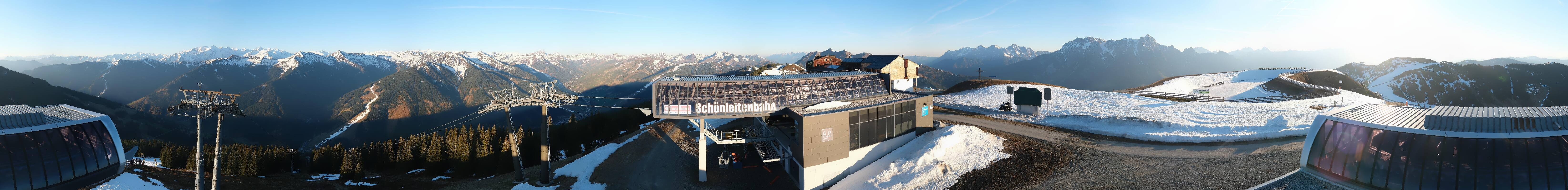 Archiv Foto Webcam Wildenkarkogel bei Saalbach