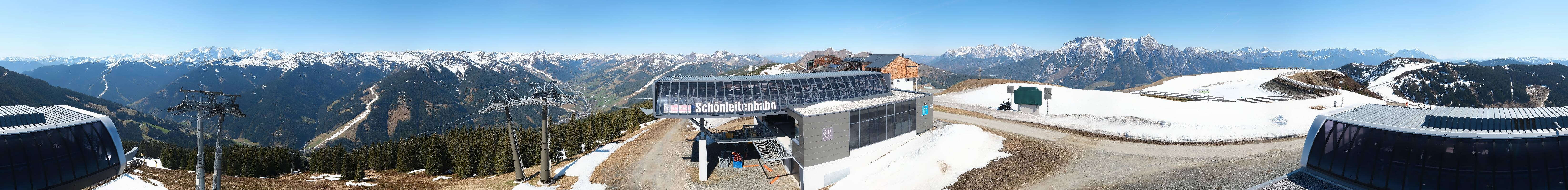 Archiv Foto Webcam Wildenkarkogel bei Saalbach