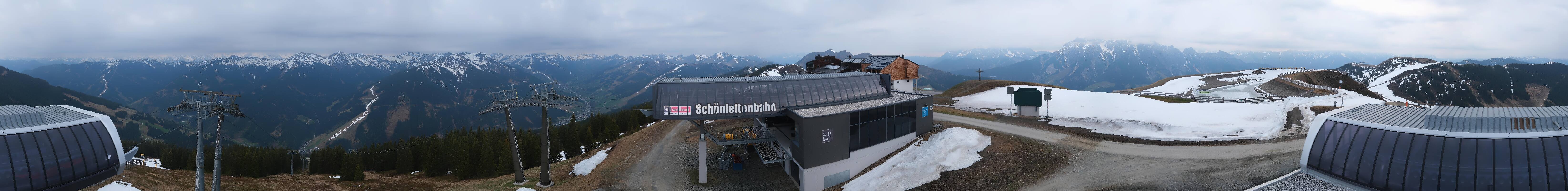 Archiv Foto Webcam Wildenkarkogel bei Saalbach