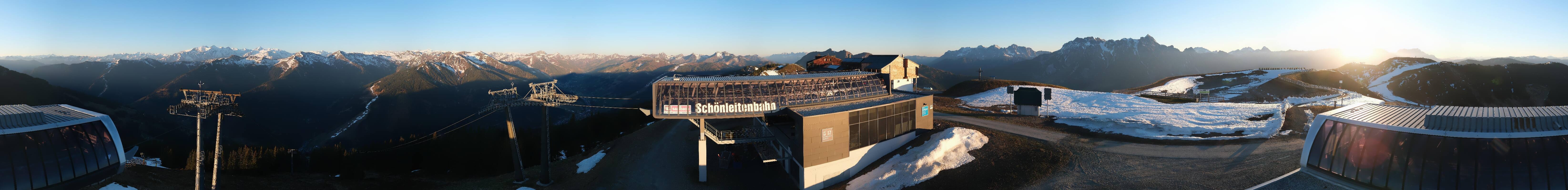 Archiv Foto Webcam Wildenkarkogel bei Saalbach