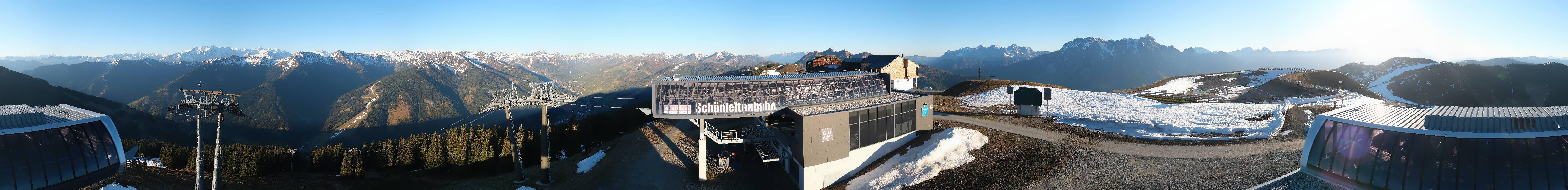 Archiv Foto Webcam Wildenkarkogel bei Saalbach