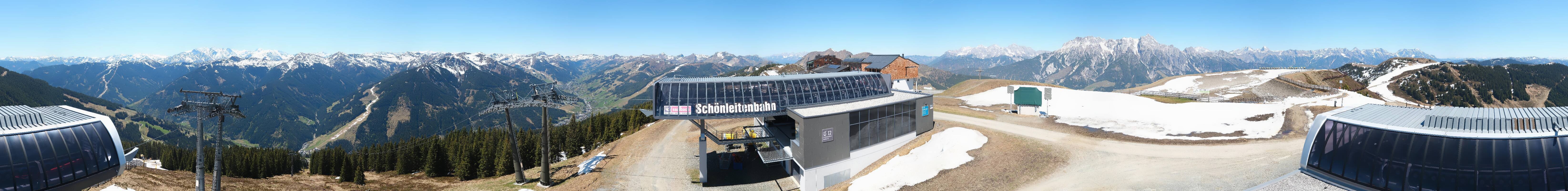 Archiv Foto Webcam Wildenkarkogel bei Saalbach