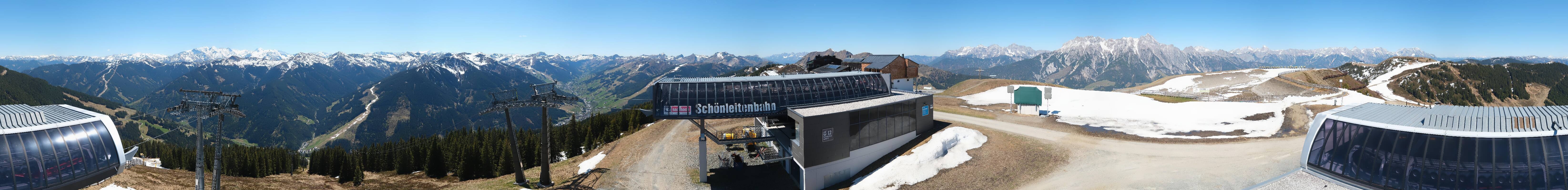 Archiv Foto Webcam Wildenkarkogel bei Saalbach