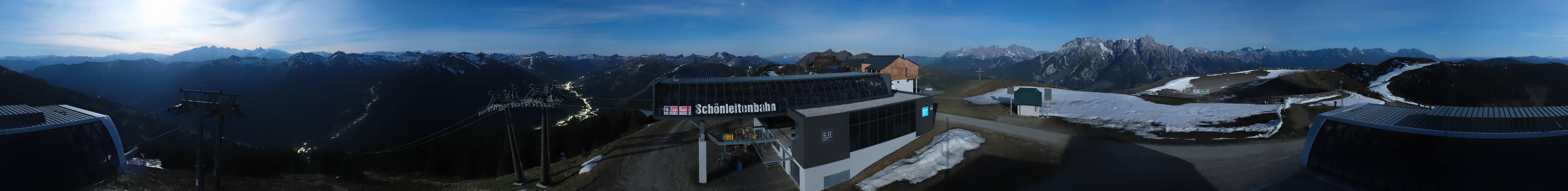 Archiv Foto Webcam Wildenkarkogel bei Saalbach