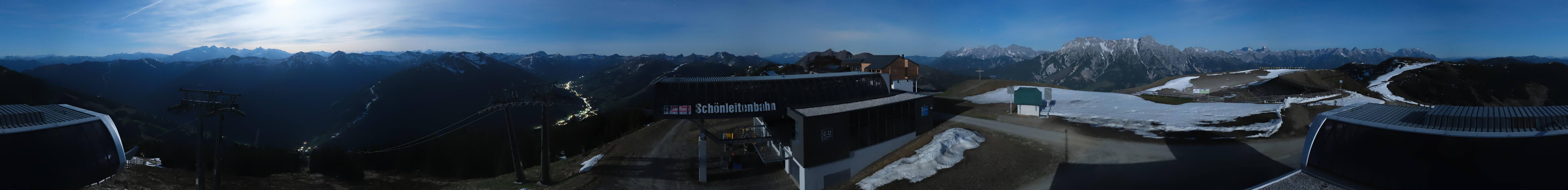 Archiv Foto Webcam Wildenkarkogel bei Saalbach