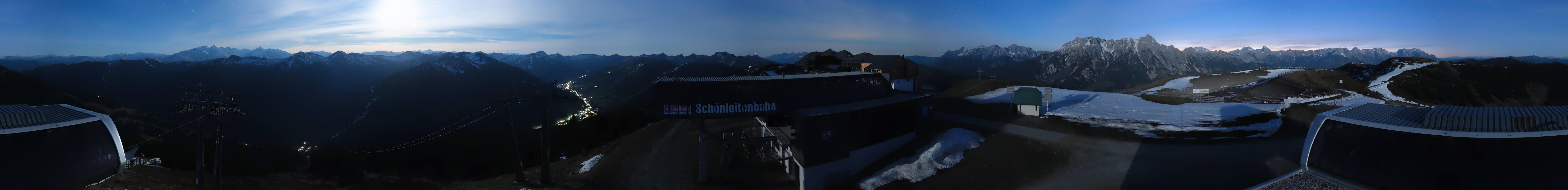 Archiv Foto Webcam Wildenkarkogel bei Saalbach