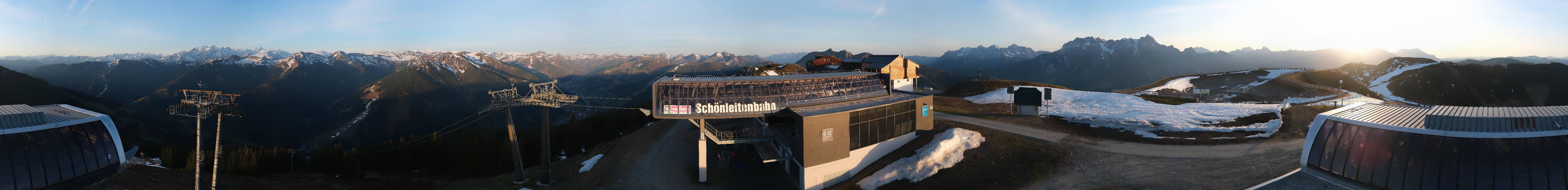 Archiv Foto Webcam Wildenkarkogel bei Saalbach