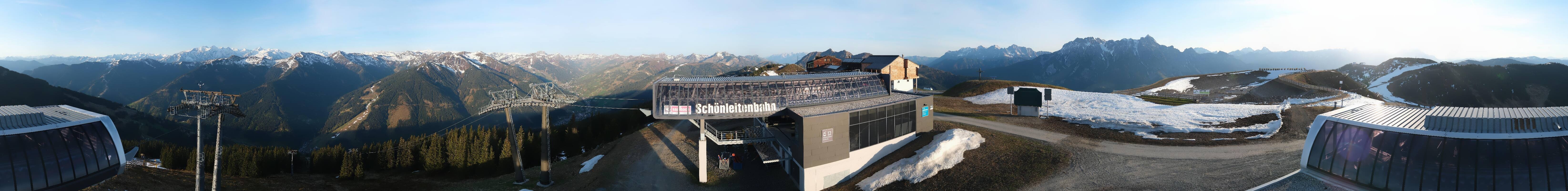 Archiv Foto Webcam Wildenkarkogel bei Saalbach