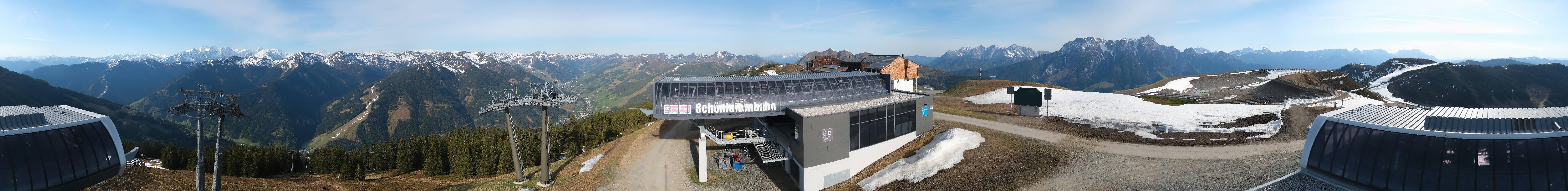 Archiv Foto Webcam Wildenkarkogel bei Saalbach