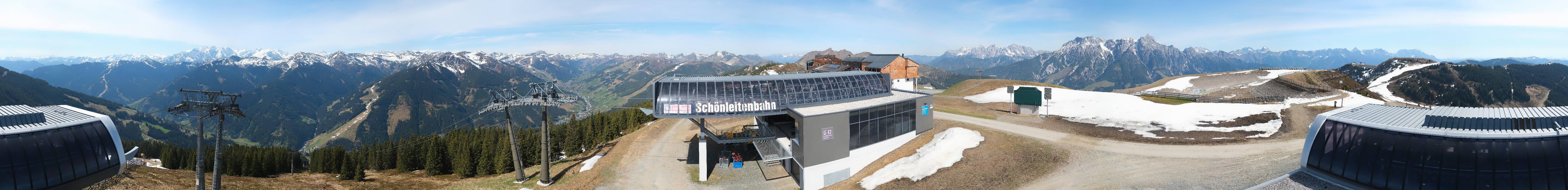 Archiv Foto Webcam Wildenkarkogel bei Saalbach
