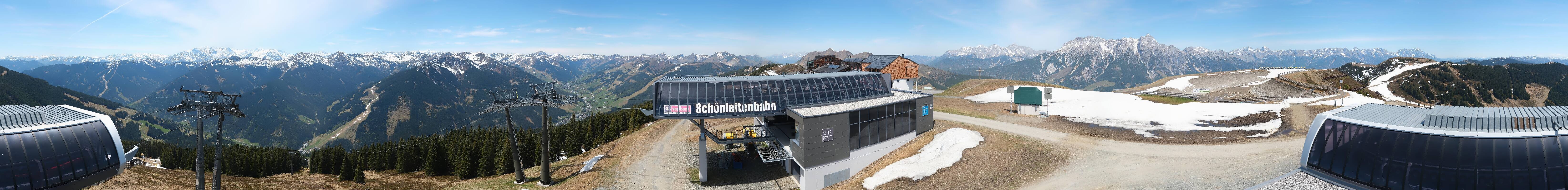 Archiv Foto Webcam Wildenkarkogel bei Saalbach