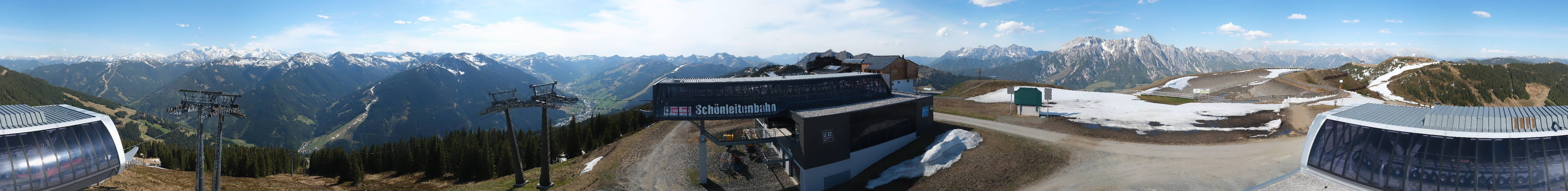 Archiv Foto Webcam Wildenkarkogel bei Saalbach