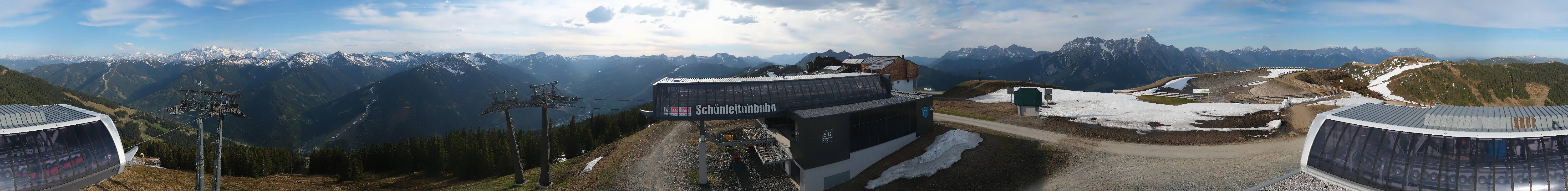 Archiv Foto Webcam Wildenkarkogel bei Saalbach