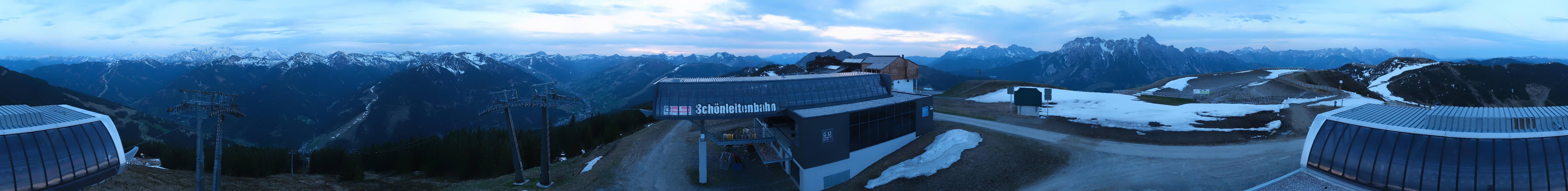Archiv Foto Webcam Wildenkarkogel bei Saalbach