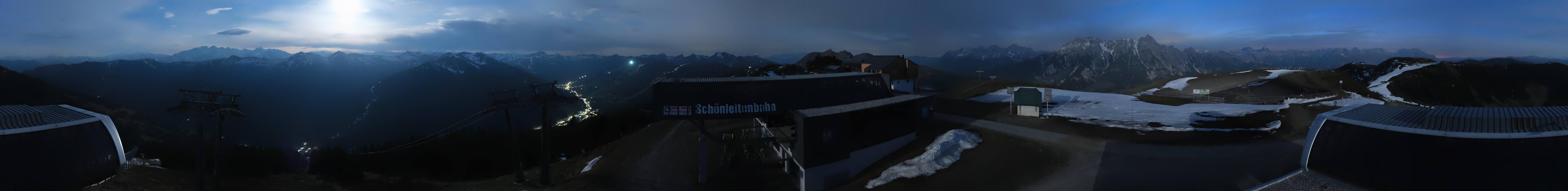 Archiv Foto Webcam Wildenkarkogel bei Saalbach