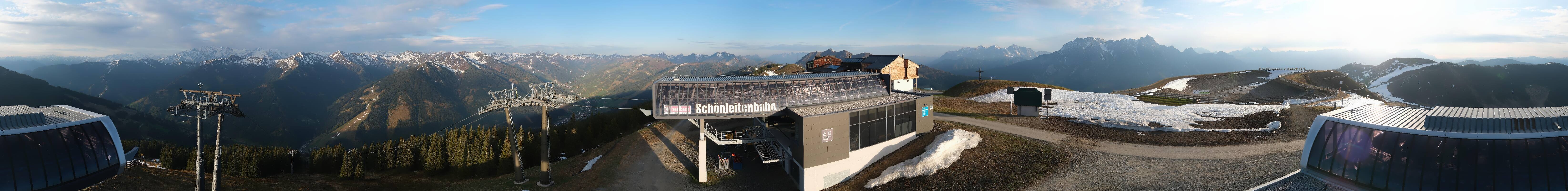 Archiv Foto Webcam Wildenkarkogel bei Saalbach