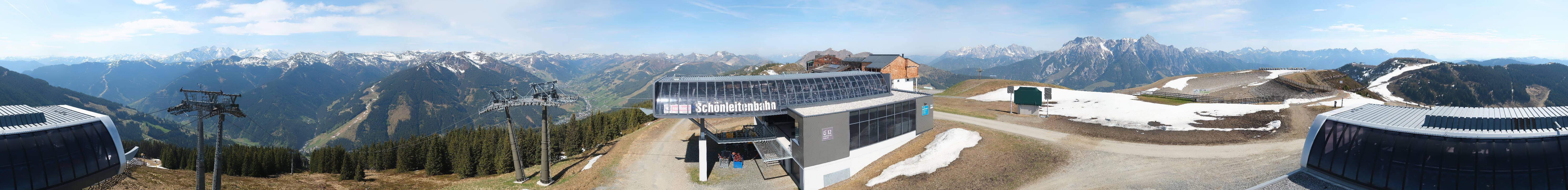 Archiv Foto Webcam Wildenkarkogel bei Saalbach