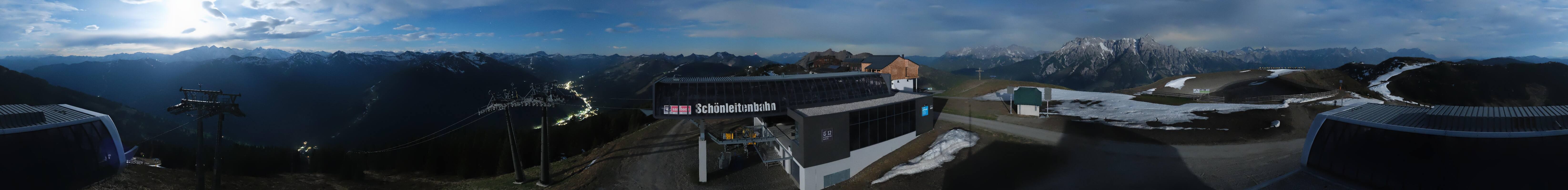 Archived image Webcam Wildenkarkogel (Saalbach)