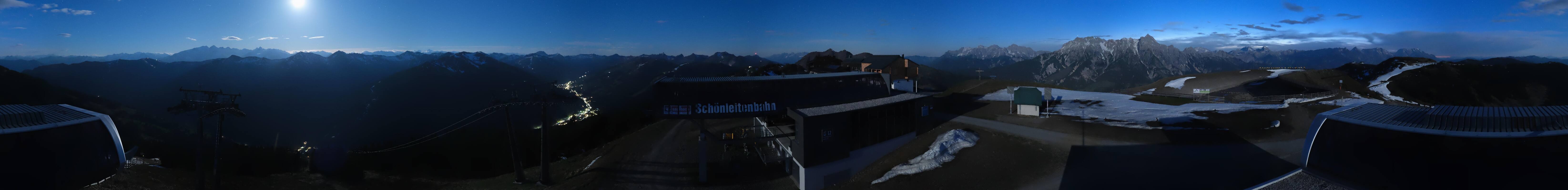 Archived image Webcam Wildenkarkogel (Saalbach)