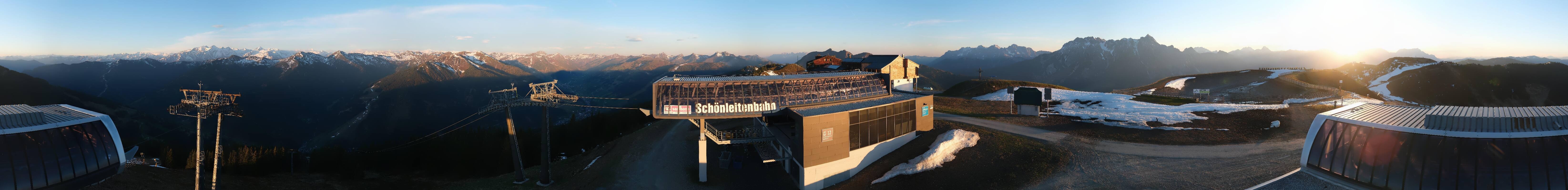 Archived image Webcam Wildenkarkogel (Saalbach)