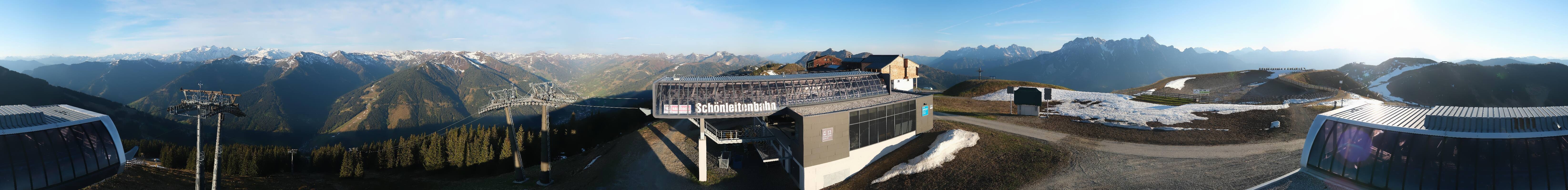 Archived image Webcam Wildenkarkogel (Saalbach)