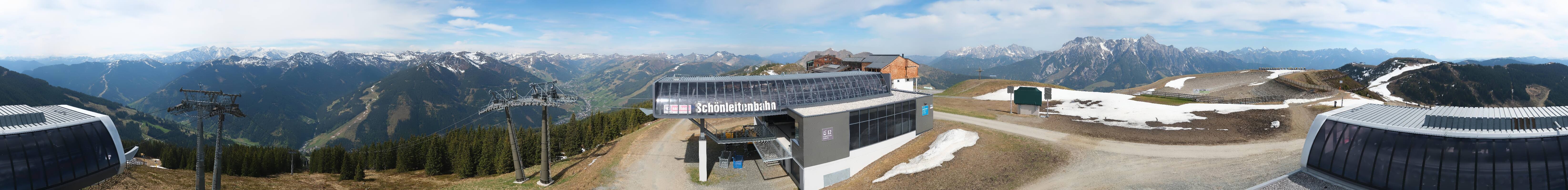 Archived image Webcam Wildenkarkogel (Saalbach)