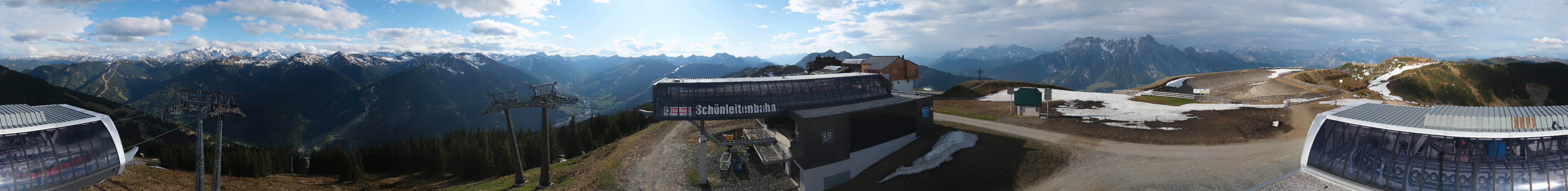 Archiv Foto Webcam Wildenkarkogel bei Saalbach