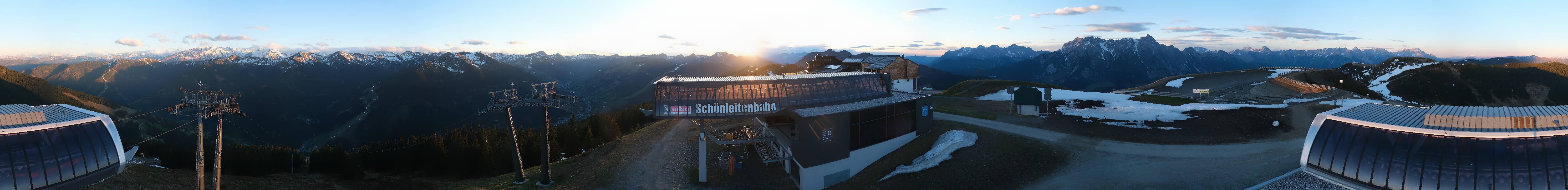 Archiv Foto Webcam Wildenkarkogel bei Saalbach