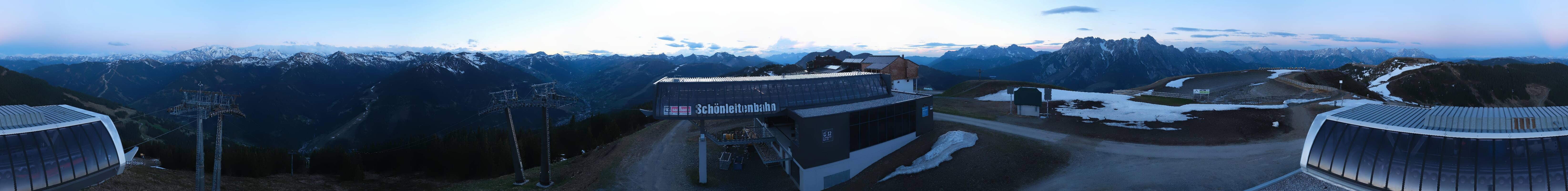 Archiv Foto Webcam Wildenkarkogel bei Saalbach