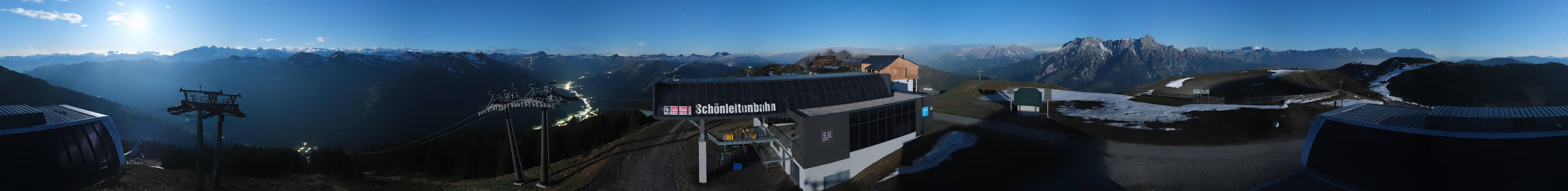 Archived image Webcam Wildenkarkogel (Saalbach)