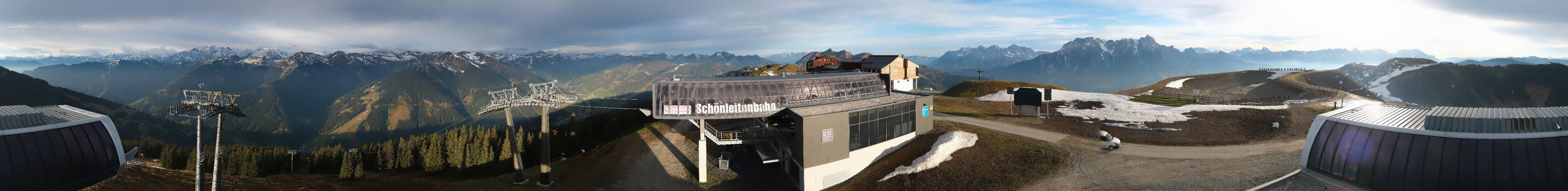 Archived image Webcam Wildenkarkogel (Saalbach)