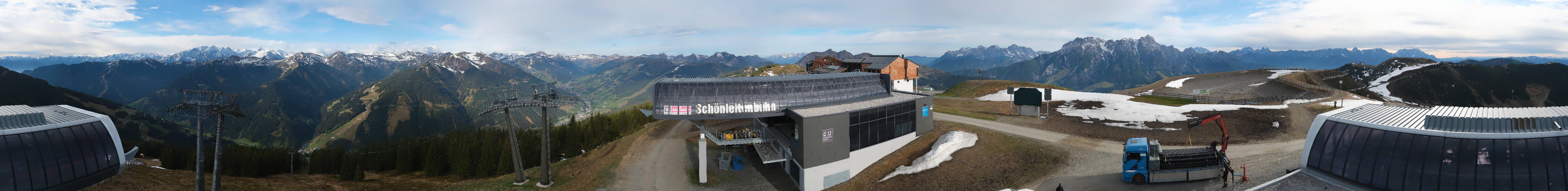 Archived image Webcam Wildenkarkogel (Saalbach)