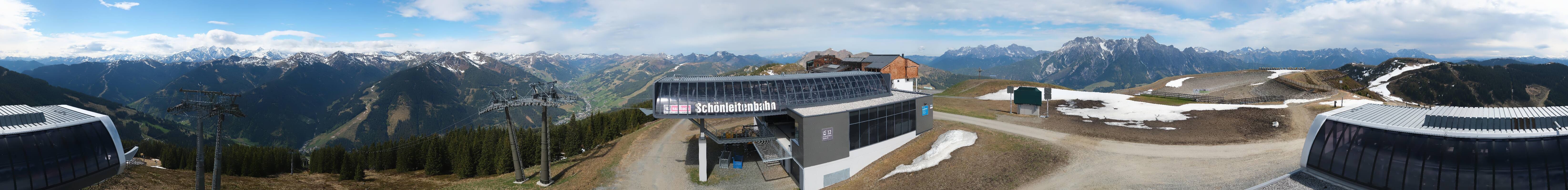 Archived image Webcam Wildenkarkogel (Saalbach)