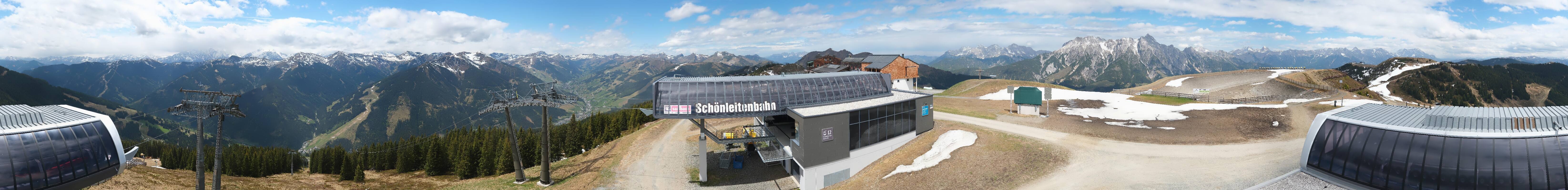 Archived image Webcam Wildenkarkogel (Saalbach)