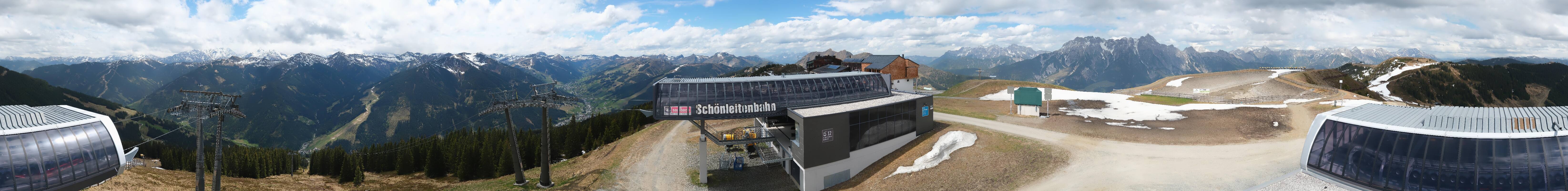 Archiv Foto Webcam Wildenkarkogel bei Saalbach