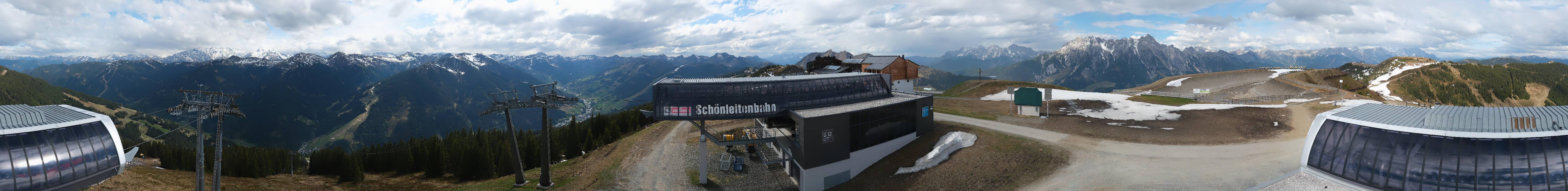 Archiv Foto Webcam Wildenkarkogel bei Saalbach