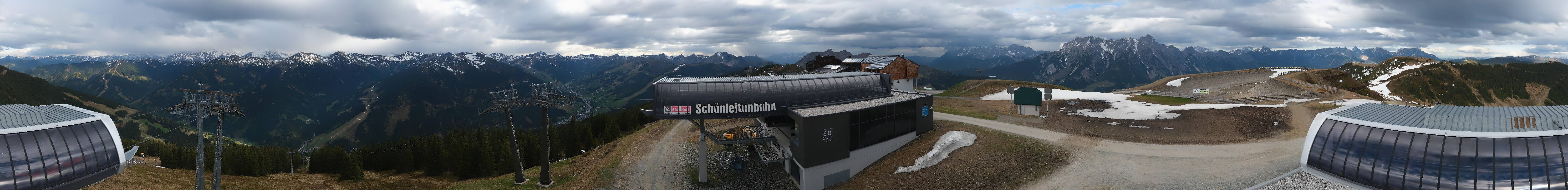 Archiv Foto Webcam Wildenkarkogel bei Saalbach