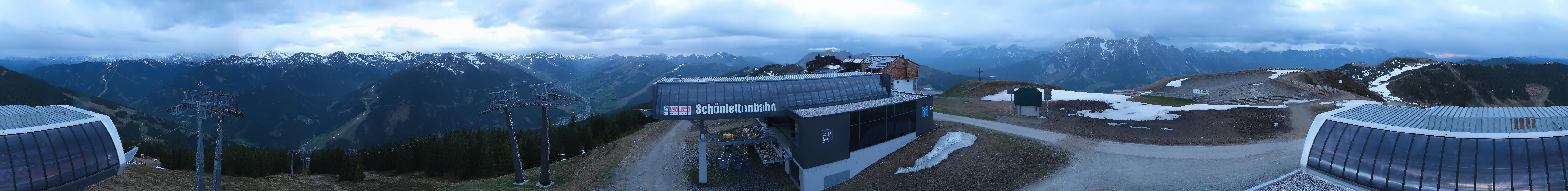 Archiv Foto Webcam Wildenkarkogel bei Saalbach
