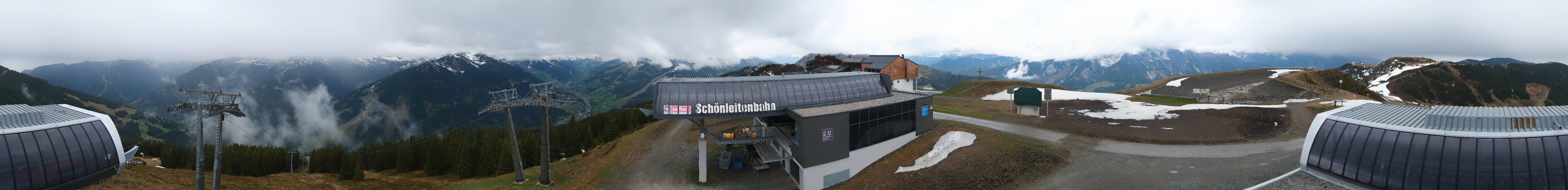 Archiv Foto Webcam Wildenkarkogel bei Saalbach