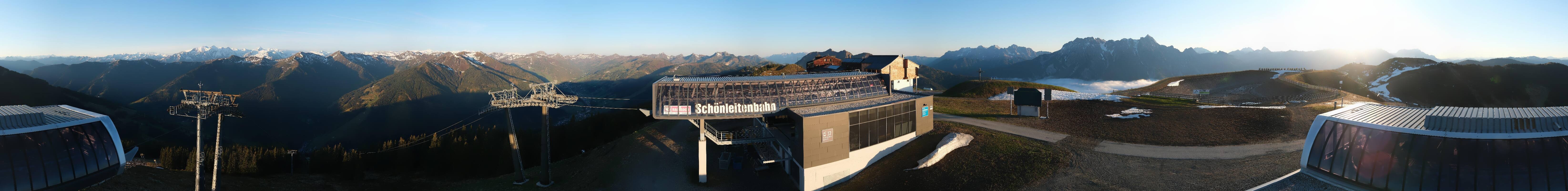 Archiv Foto Webcam Wildenkarkogel bei Saalbach