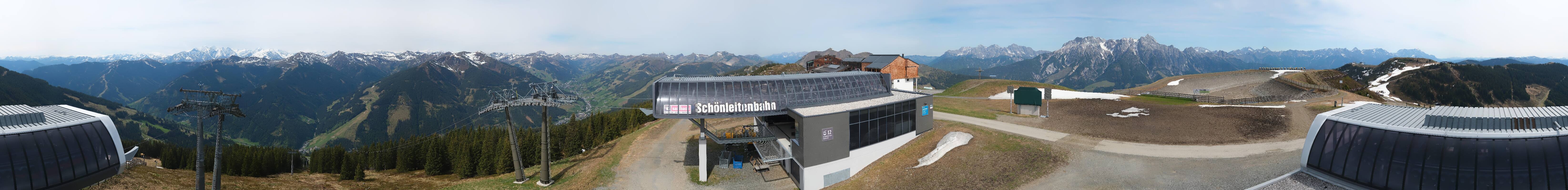 Archiv Foto Webcam Wildenkarkogel bei Saalbach