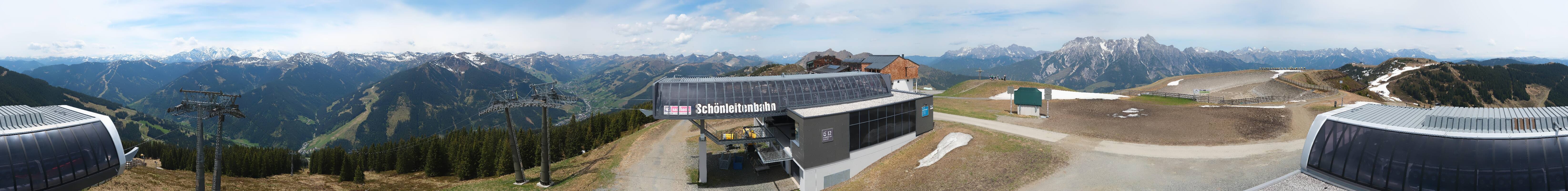 Archiv Foto Webcam Wildenkarkogel bei Saalbach