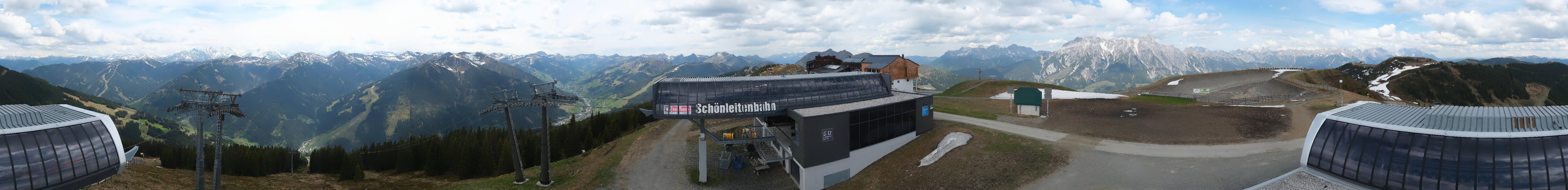Archiv Foto Webcam Wildenkarkogel bei Saalbach