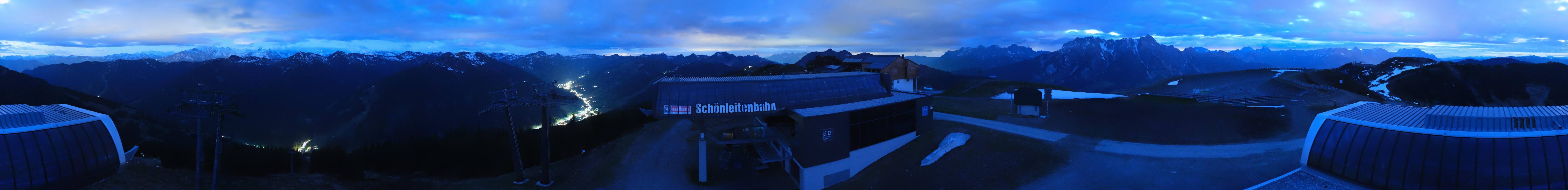 Archived image Webcam Wildenkarkogel (Saalbach)