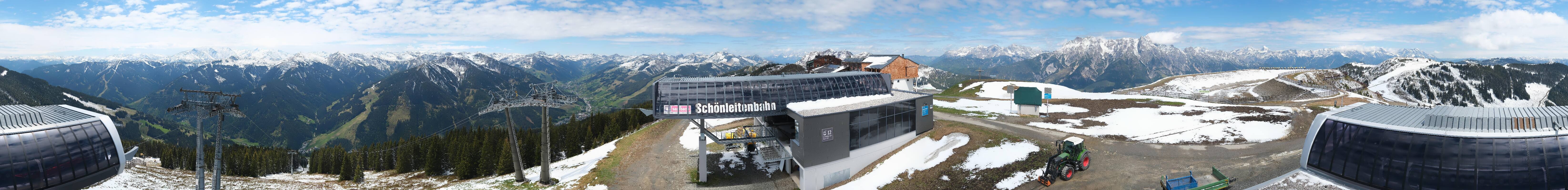 Archiv Foto Webcam Wildenkarkogel bei Saalbach