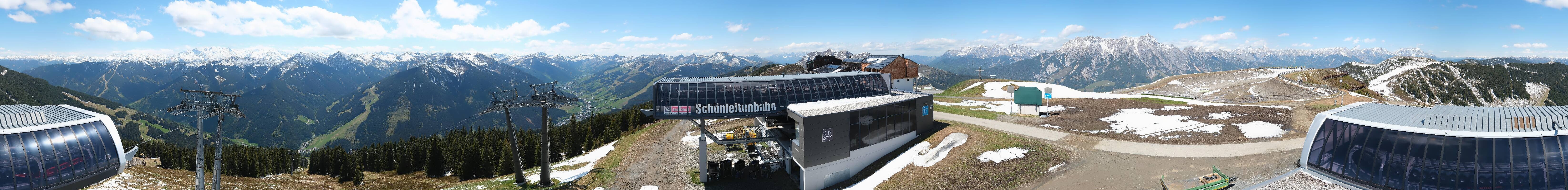 Archiv Foto Webcam Wildenkarkogel bei Saalbach