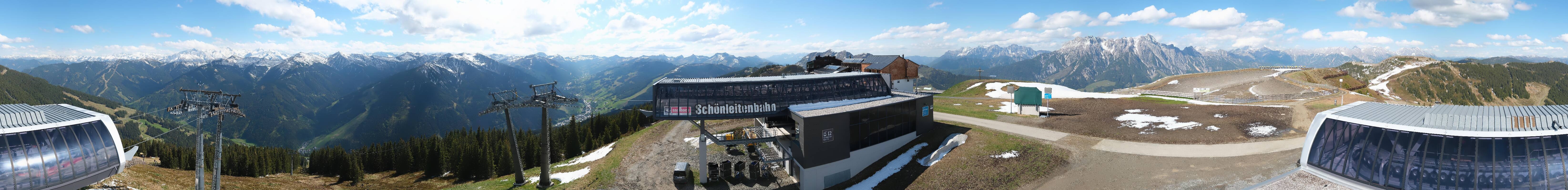 Archiv Foto Webcam Wildenkarkogel bei Saalbach
